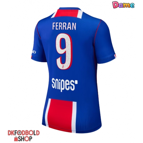 Paris Saint-Germain Ferran Torres #9 Hjemmebanetrøje Dame 2026-27 Kort ærmer